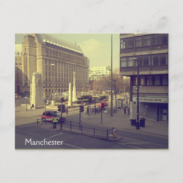 Carte Postale Carré St Peter, Manchester Postcard (Devant)