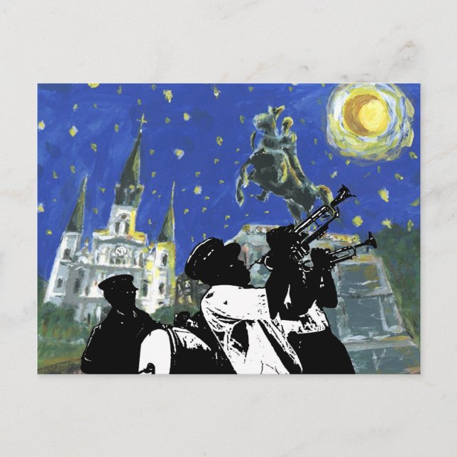 Carte Postale Carré Starry Night Jackson (Devant)