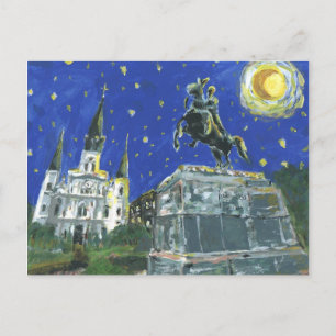 Carte Postale Carré Starry Night Jackson