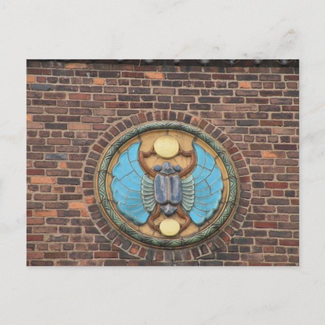 Carte Postale Carreau de Scarab Detroit Michigan (Devant)