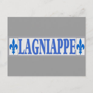 Carte Postale Carreaux bleus Lagniappe