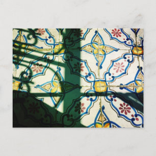 Carte Postale Carreaux céramiques tunisiens