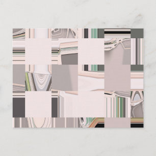 Carte Postale Carrelage d'art Abstrait