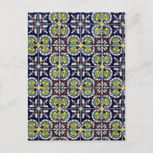 Carte Postale Carrelage espagnol au Mexique