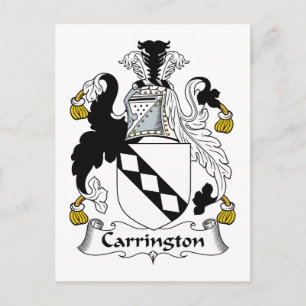 Carte Postale Carrington Family Crest