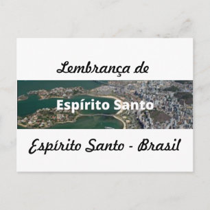 Carte Postale Cartão postal lembrança de Espírito Santo