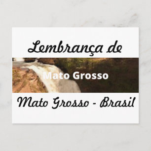 Carte Postale Cartão postal lembrança de Mato Grosso
