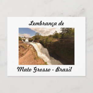 Carte Postale cartão postal lembrança de Mato Grosso