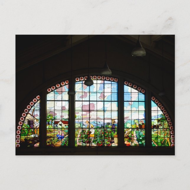 Carte Postale Cartão Postal - Vitral Mercado Municipal | Nº10 (Devant)