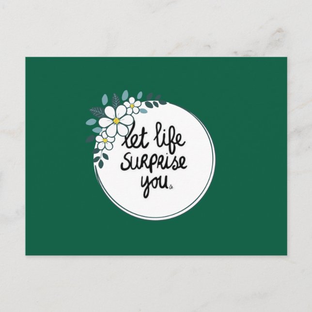 Carte Postale Cartão Vibes  (Devant)