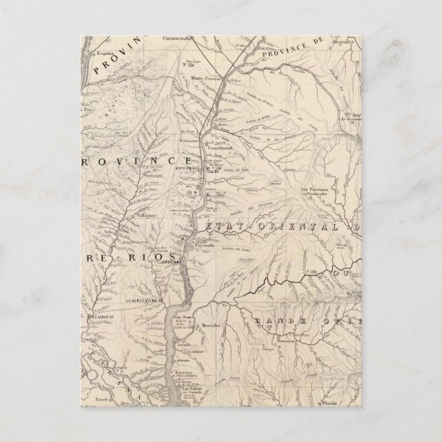 Carte Postale Carte, Entre Rios, Père Noël Fe, bande son (Devant)