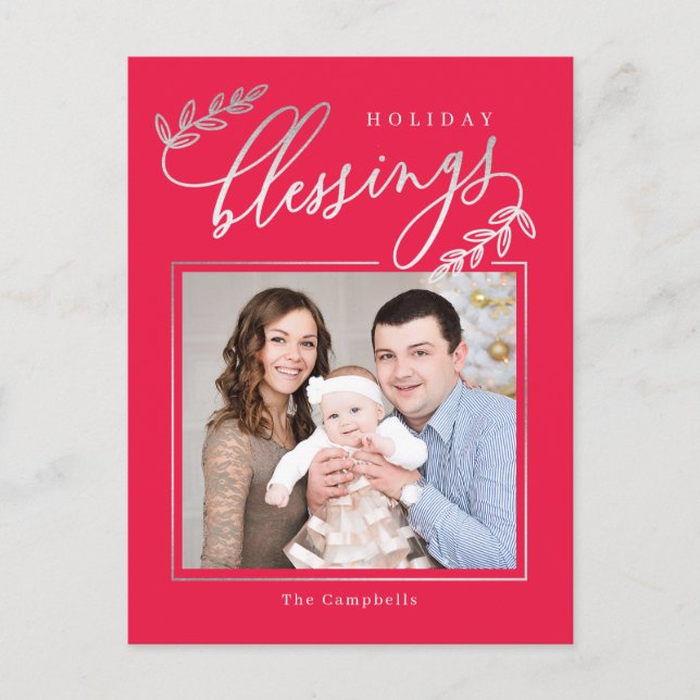 Carte postale Carte photo de vacances de succursal (Devant)