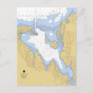 Carte postale Carte portuaire Nautical Sodus Bay N