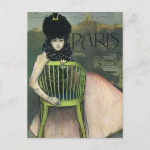 Carte Postale Cartel de los cigarrillos París