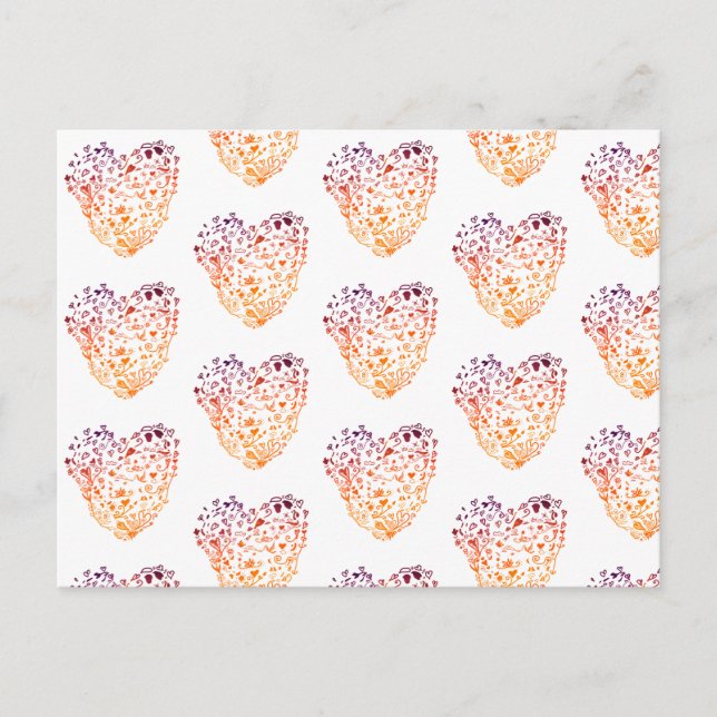 Carte postale Cartes de dessin Saint-Valentin (Devant)