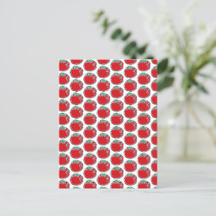 Carte Postale Carton de tomate cerise