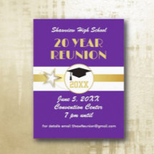 Carton d'invitation de réunion de classe