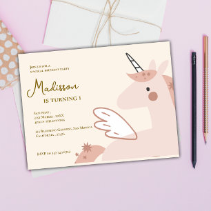Carte Postale Carton d'invitation pour une fête d'anniversaire l