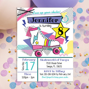 Carte Postale Carton d'invitation pour une fête d'anniversaire r