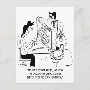 Carte Postale Carton Spiromètre 7314