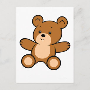Carte postale Carton Teddy Bear