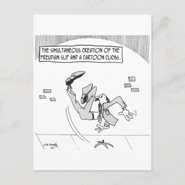 Carte Postale Cartoon Freud 3169 (Devant)