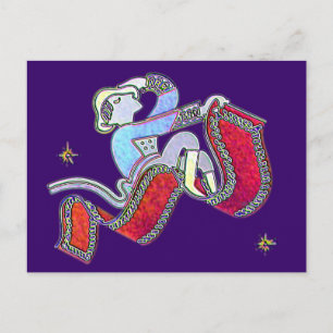 Carte Postale Cartouche de tapis magique