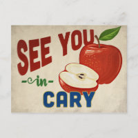 Cary North Carolina Apple - Vintage voyage