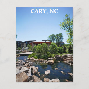 Carte Postale Cary North Carolina Downtown Park Travel