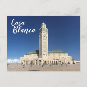 Carte Postale Casa Blanca