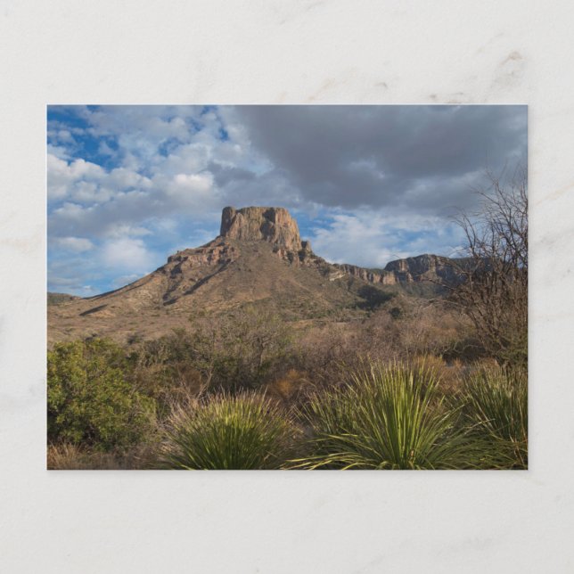 Carte Postale Casa Grande Peak, Chisos Basin, Big Bend (Devant)