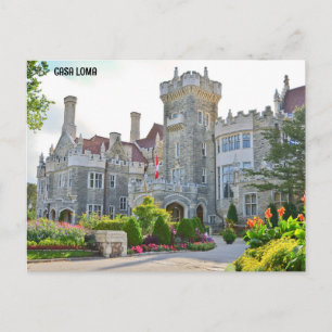CARTE POSTALE CASA LOMA, TORONTO, CANADA