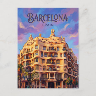 Carte Postale Casa Milà (La Pedrera) Espagne