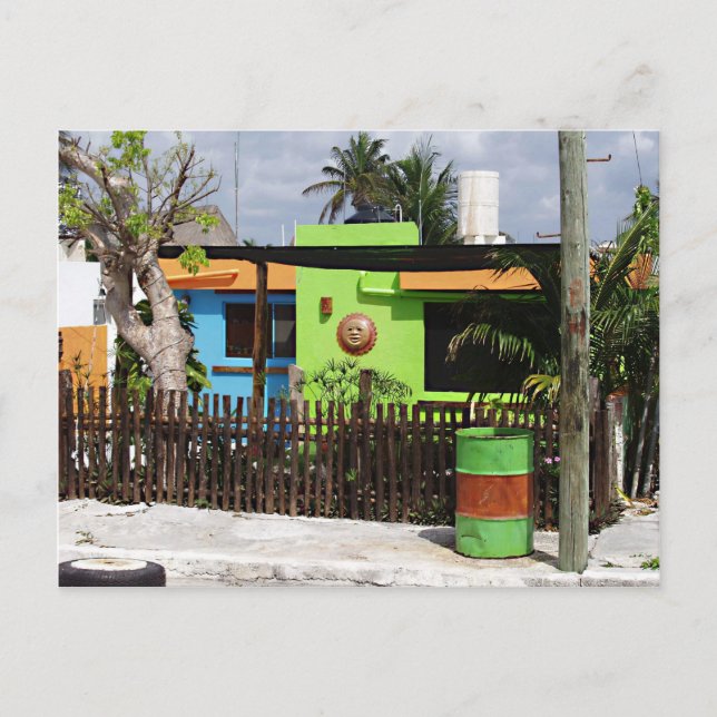 Carte postale Casa Puerto Morelos (Devant)