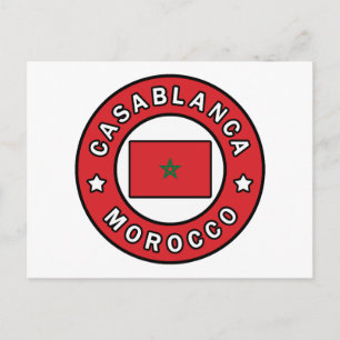 Carte Postale Casablanca Maroc