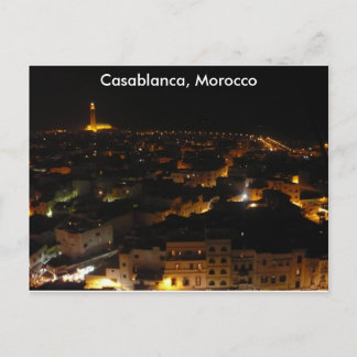 Carte Postale Casablanca, Maroc