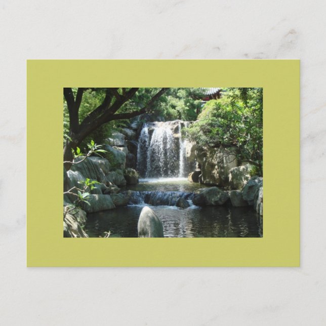 Carte Postale cascade (Devant)
