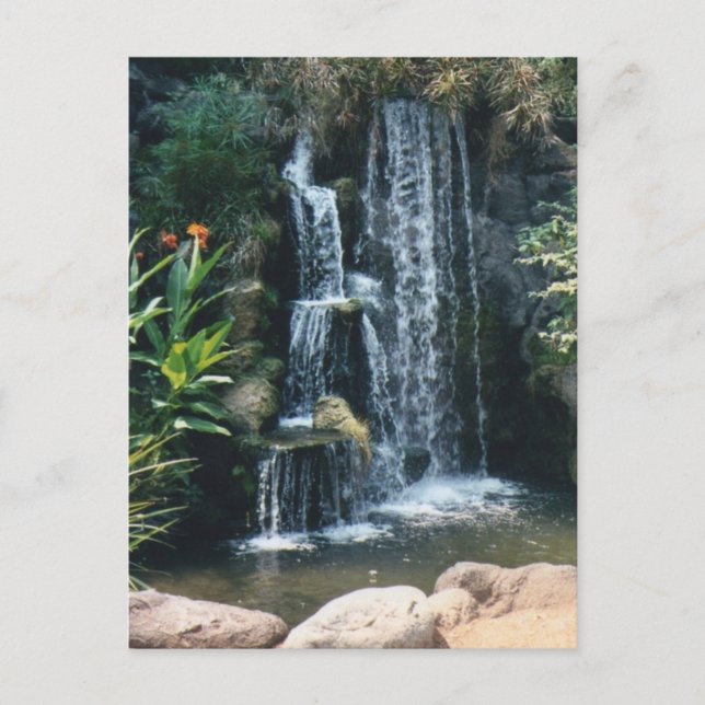 Carte Postale Cascade (Devant)