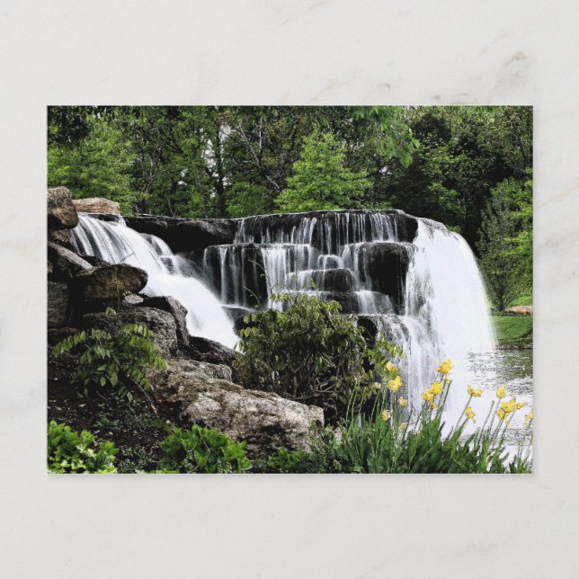 Carte Postale cascade (Devant)