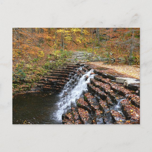 Carte Postale Cascade à Laurel Hill State Park II (Devant)