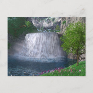 Carte postale Cascade Cwm