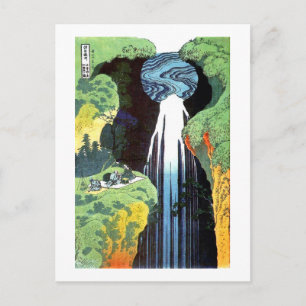 Carte Postale Cascade d'Amida, Hokusai Art japonais