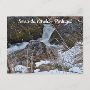 Carte Postale Cascade dans la Serra da Estrela. Portugal