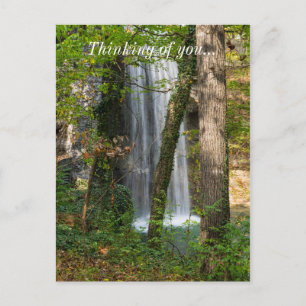 Carte Postale Cascade Dans Les Bois