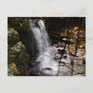 Carte Postale Cascade dans les montagnes Blue Ridge