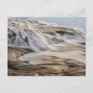 Carte Postale Cascade de Godafoss, hiver, Islande