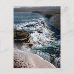 Carte Postale Cascade de Gull Foss Islande