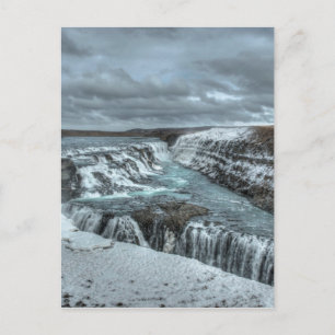 Carte Postale Cascade de Gullfoss, Islande