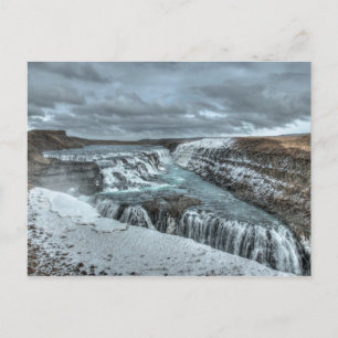 Carte Postale Cascade de Gullfoss, Islande