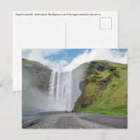 Cascade de Skogafoss - village de Skogar, Islande